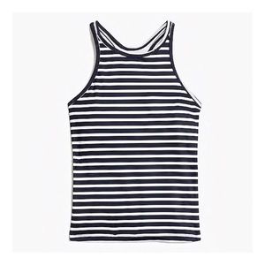 J. Crew Factory Striped Racerback Tank Top